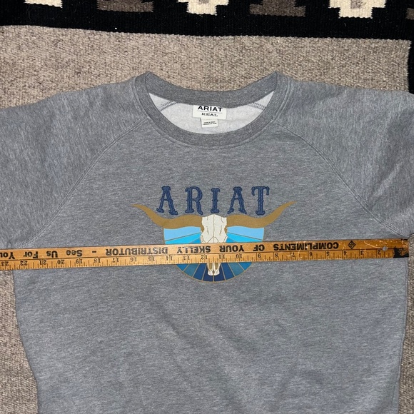 Ariat Real Pacific Steerhead Sweatshirt Size L - Picture 6 of 7